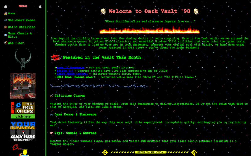 Dark Vault 98 Preview